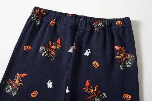 Vista 62 de Demifill Conjunto de pijamas de Halloween para niños y niñas, pijamas de Navidad, ropa de dormir para niños y niñas