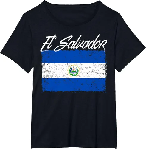 Vista 36 de Camiseta Salvadoreña Bandera El Salvador
