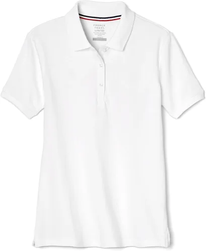 Vista 12 de French Toast Women's Juniors' Short Sleeve Stretch Pique Polo Shirt