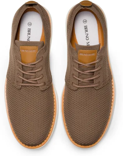 Vista 3 de Bruno Marc Zapatillas de malla para hombre Oxfords ligeras