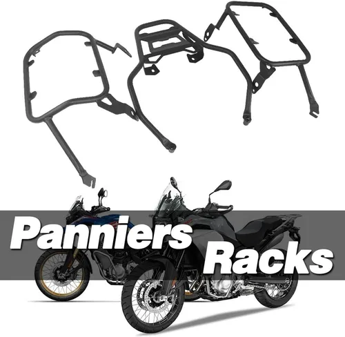Vista 2 de Portaequipajes para alforjas laterales de motocicleta, marco para BMW F850GS F 750 850 GS F750GS F750 F850 Gs Top Box Case Alforja Soporte Alforja