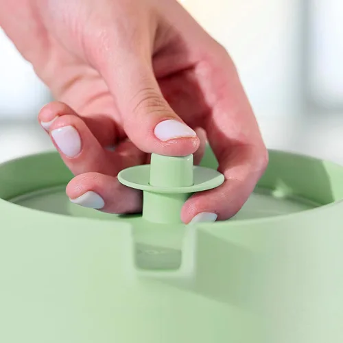 Vista 6 de Tupperware Heritage - Jarra de 1 galón en menta, apta para lavavajillas y sin BPA