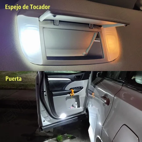 Vista 5 de Kit de 16 luces LED Sienna para Toyota Sienna 2011 2012 2013 2014 2015 2016 2017 2018 2019 2020 blanco 6000K paquete de iluminación LED interior +