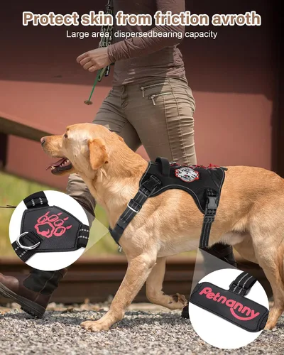 Vista 7 de PETNANNY Arnés táctico para perros
