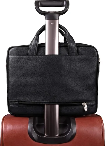 Vista 6 de McKlein EE. UU. Gresham litigator portafolios de piel, 15.4" Laptop Case de la serie S