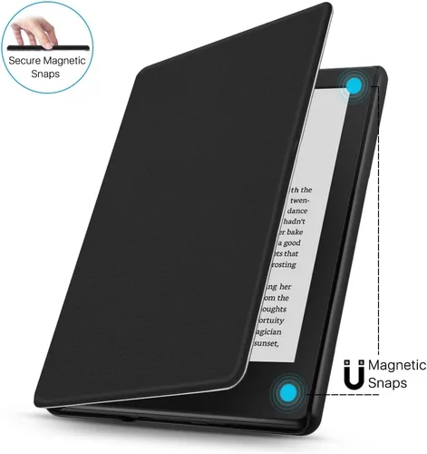 Vista 5 de TNP - Funda para Kindle de 10ª generación - Funda inteligente delgada y ligera con apagado y encendido automático para lector electrónico Amazon