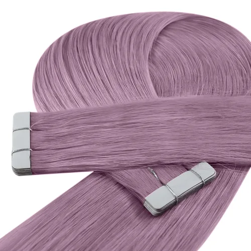 Vista 51 de YoungSee Extensiones de Cabello Humano con Cinta Balayage Extensiones de Cabello con Cinta Marrón Oscuro Extensiones de Cabello con Cinta Ombre