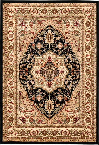 Vista 14 de SAFAVIEH Colección Lyndhurst Alfombra Decorativa - 2'3" x 4', marfil y rojo, diseño oriental tradicional, no desprende pelusa y de fácil cuidado