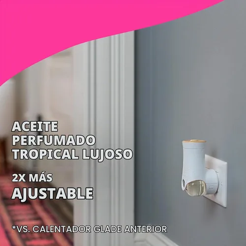 Vista 11 de Glade Ambientador, espray de habitación, flores tropicales exóticas, 8 onzas
