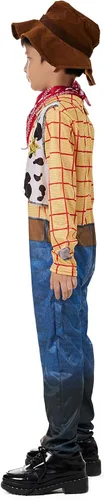 Vista 8 de Varuotu Woody Cowboy - Juego de accesorios de disfraz clásico de vaquero para niños, fiesta de Halloween para niñas y niños pequeños