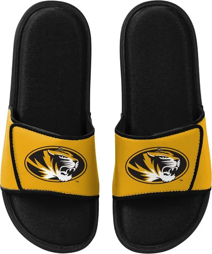 Vista 189 de FOCO Sandalias deportivas de espuma para ducha con logotipo de equipo universitario de la NCAA para hombre