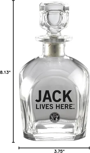 Vista 2 de Jack Daniel's Decantador con licencia Barware Jack Lives Here