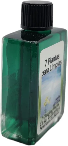 Vista 3 de CASA ESOTERICA MAGICK SPACE - Aceite para 7 plantas limpiadoras (7 palntas para Limpias Aceite) Aceite de unción espiritual por CASA ESOTERICA