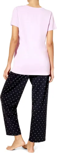 Vista 2 de HUE Women's Short Sleeve Tee and Skimmer Pajama Set