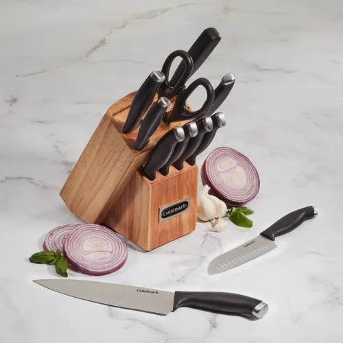 Vista 6 de Cuisinart C77SSB-12P Color Pro Collection - Juego de cuchillos (12 piezas), color negro