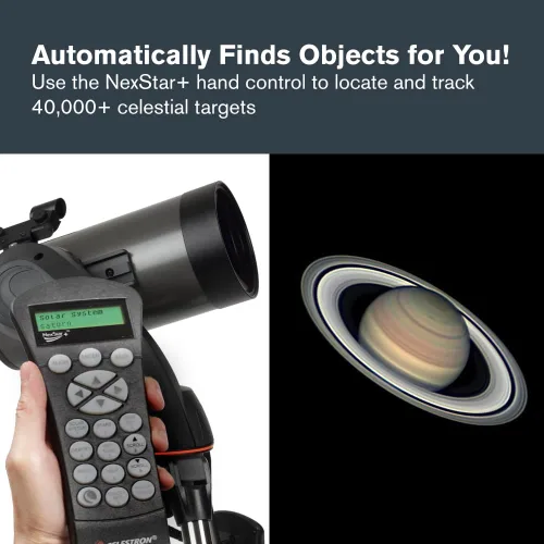 Vista 3 de Telescopio computarizado Celestron modelo NexStar 130 SLT