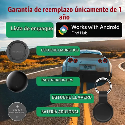 Vista 6 de Rastreador GPS oculto magnético para vehículos: 365 días de duración de la batería, sin suscripción, dispositivo de seguimiento de automóvil oculto