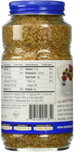 Vista 2 de Kretschmer Miel crujiente de germen de trigo, 11 oz (paquete de 1)