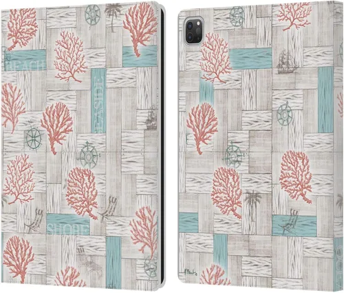 Vista 19 de Head Case Designs Funda de piel con licencia oficial de Paul Brent Agate Mermaid Coastal compatible con Apple iPad Air 11 2020/2022/2024/2025 Sirena