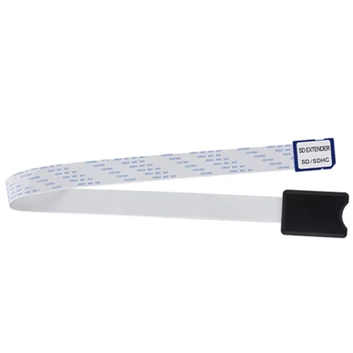 Vista 7 de Naroote Cable adaptador de extensión de tarjeta SD a SD, cable extensor de lector de tarjetas de memoria flexible de 18.9 in para mini impresora 3D