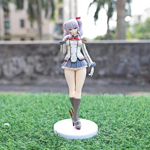 Vista 3 de Kashima Figura Anime Manga Girl JK Versión Uniformada Modelo Péndulo Figura Figura de Acción para Niñas