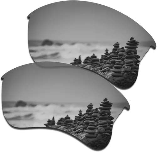 Vista 6 de SmartVLT Juego de 6 lentes de repuesto para hombre Oakley Flak Jacket XLJ OO9009 Sunglass Combo Pack S02