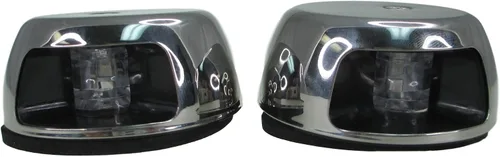 Vista 2 de Pactrade Marine Luces LED de estribor verde horizontal del puerto rojo de la navegación SS304