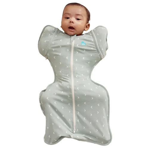 Vista 15 de Love to Dream Swaddle Up 2-in-1 Transition Bag 1.0 TOG, 8-13 lbs, Olive Big Sky Charcoal