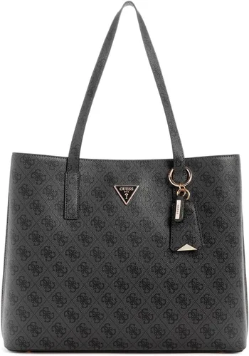 Vista 3 de GUESS Meridian Girlfriend Tote, Nero