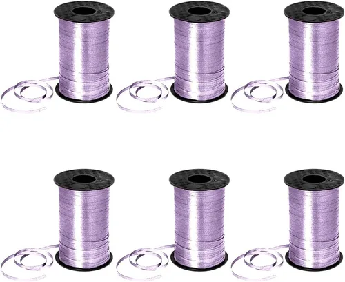 Vista 8 de PMU Tira de cinta rizadora negra de 500 yardas x 3/16 pulgadas para envolver regalos, decoración de cumpleaños, celebraciones, fiestas, accesorios