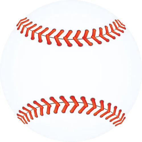 Vista 2 de Muka 250 calcomanías de béisbol de 2 pulgadas, calcomanías autoadhesivas permanentes estándar, suministros para fiestas deportivas 2-inch