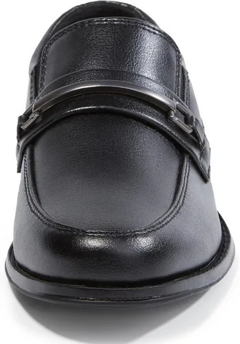 Vista 2 de HOMEHOT Zapatos de vestir para niños Oxford sin cordones (niños pequeñosniños grandes)
