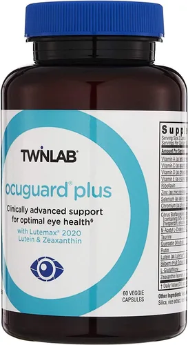 Vista 2 de Twinlab Ocuguard Plus - Suplemento para ojos con zinc, vitamina A, C y D - 60 cápsulas vegetales