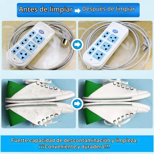 Vista 4 de Paquete de 60 esponjas mágicas de limpieza, almohadillas multifuncionales de espuma de melamina de alta calidad para la vajilla, esponja de limpieza