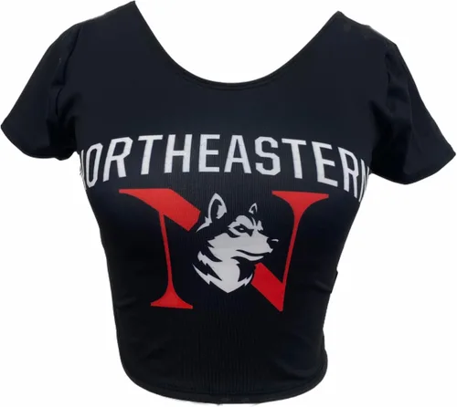 Vista 120 de Lojobands Camiseta corta ajustada para mujer, hecha en Estados Unidos, talla única