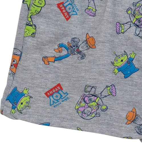 Vista 7 de Disney Pixar Cars Mickey Mouse King Toy Story Buzz Lightyear - Conjunto de camiseta gráfica y pantalones cortos de rizo francés
