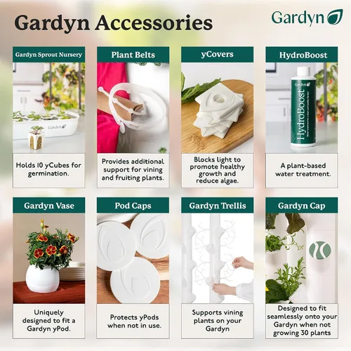 Vista 7 de Gardyn HydroBoost para jardines interiores hidropónicos Gardyn - 8.5 fl oz