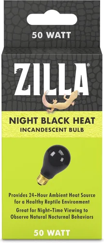 Vista 27 de Zilla Bombilla incandescente, rojo noche, ideal para especies de reptiles nocturnos