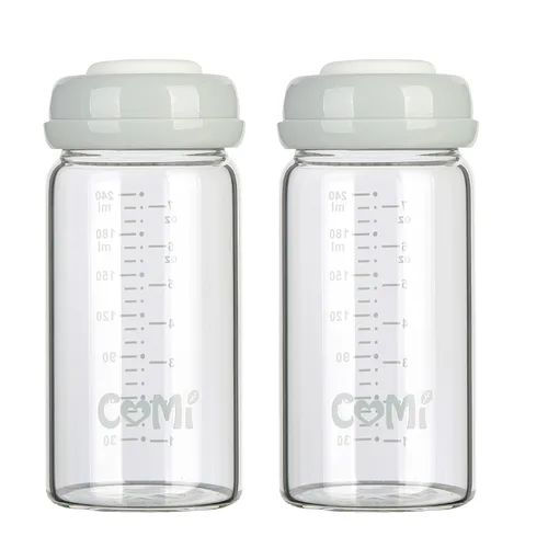 Vista 20 de COMI - Botellas de vidrio para almacenamiento de leche materna