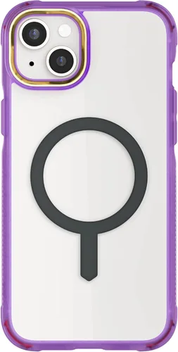 Vista 49 de Ghostek Covert Clear - Funda transparente para iPhone 15 Plus, silicona a prueba de golpes, compatible con accesorios Apple MagSafe, funda Negro