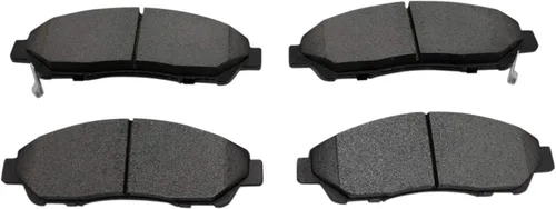 Vista 7 de TRQ Kit de pastillas de freno delantero y rotor, pinza de freno, kit químico, pastillas de freno, rotor de freno, cerámica premium, recubierto G