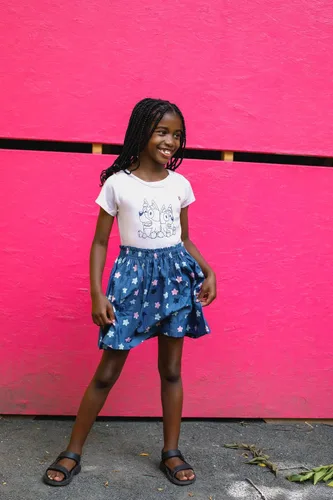 Vista 3 de Bluey Vestido de bingo para niñas pequeñas a niños pequeños