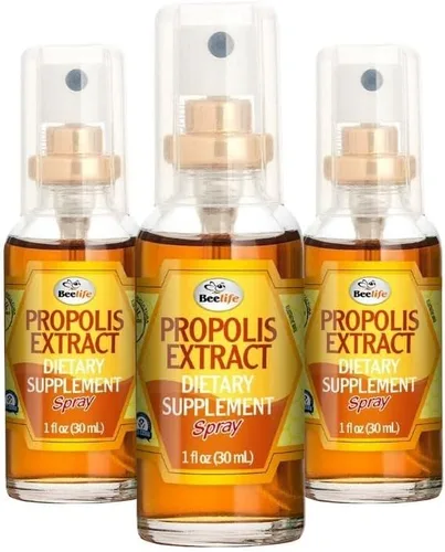 Vista 14 de Beelife Spray de propóleo para la garganta, espray de propóleo de abeja para apoyo inmunológico natural y alivio del dolor de garganta, rico