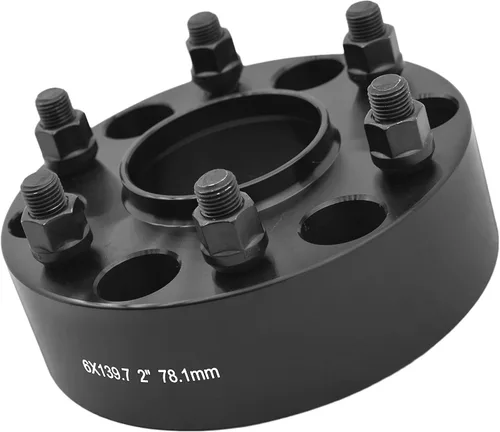 Vista 5 de ADAPTADORES ESPACIADORES DE RUEDAS GRUESAS DE 2" CON BUJE CéNTRICO DE 6 x 5.5, ORIFICIO DE BUJE DE 78.1, PARA CHEVY Y GMC, 4