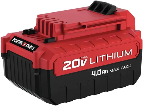 Vista 8 de PORTER-CABLE Batería de litio de 20 V MAX*, 4.0-Ah, paquete de 2 (PCC685LP)