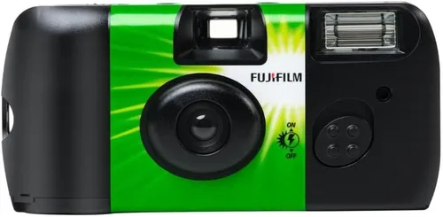 Vista 2 de Fujifilm QuickSnap Flash 400 - Cámara de 1.378 in de uso único, 27 exposiciones, paquete de 4