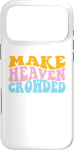Vista 22 de Make Heaven Crowded Evangelical Christian Case for iPhone 17