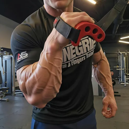 Vista 2 de WristMax - Entrenador de dedos y muñeca, ejercitador de fuerza de brazos, la mejor manera de obtener antebrazos grandes, equipo de fitness