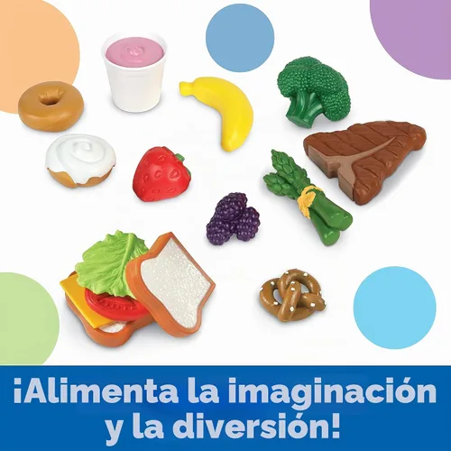 Vista 2 de Learning Resources - Juego completo de comida