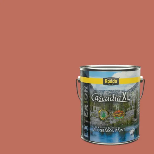 Vista 31 de Rodda Paint CASCADIA XL - Pintura satinada exterior e imprimación en uno, cuarto de galón, banderín para bebé